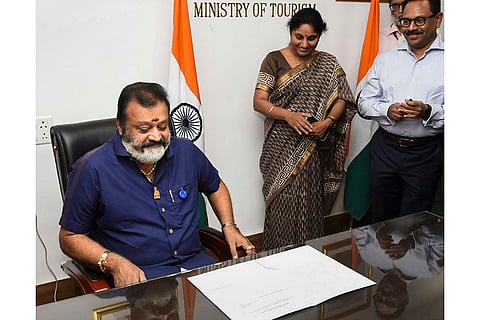 Suresh Gopi takes charge